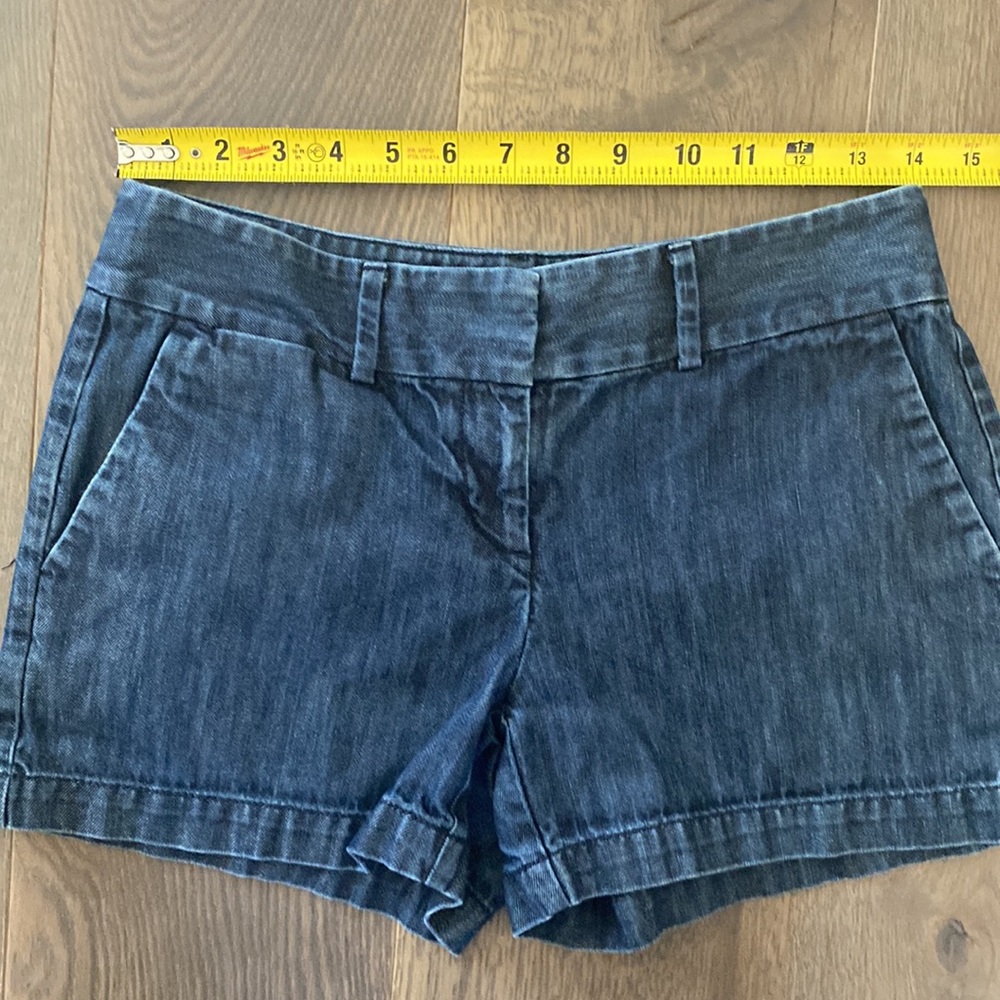 5/$10 Loft denim shorts Women’s size 0 - Picture 7 of 8